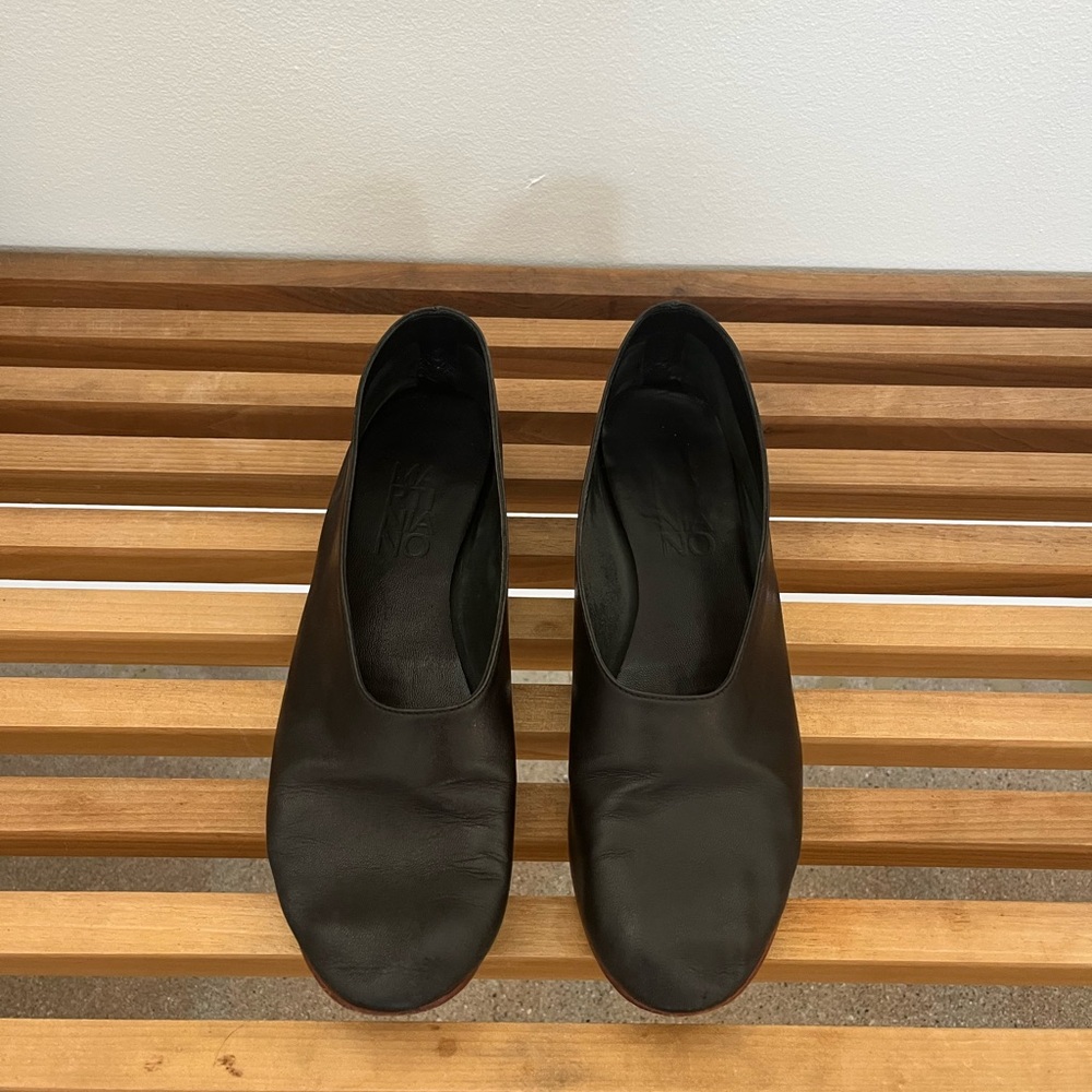 Martiniano Glove Flats Black 38